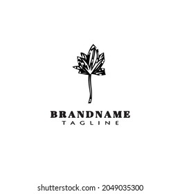 plants logo icon design template black modern isolated vector illustration