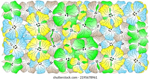 Plants on a white background. Vector illustration.