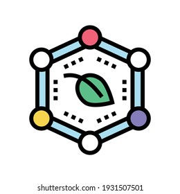 plants safe color icon vector. plants safe sign. isolated symbol illustration
