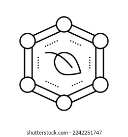 plants safe line icon vector. plants safe sign. isolated contour symbol black illustration