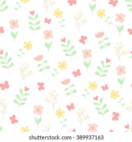  Plants Seamless Pattern 