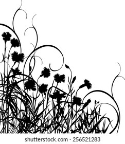 Plants silhouettes