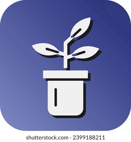 Plants Vector Glyph Gradient Background Icon For Personal And Commercial Use.
