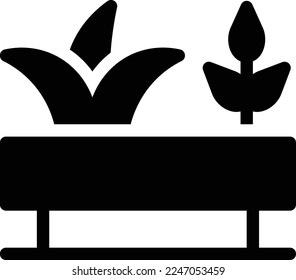 plants Vector illustration on a transparent background. Premium quality symmbols. Glyphs vector icons for concept and graphic design.