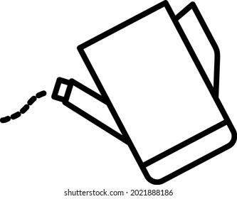 Plants Water Vector Line Icon Design
