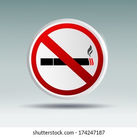 plaque designating smoking ban