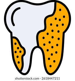 Plaque Icon Lineal Color Vector Illustration