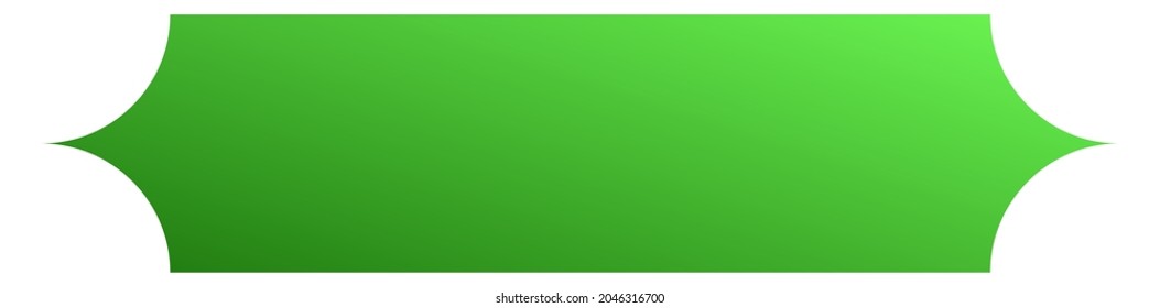 Plaque, banner de plaqueta, ilustración vectorial de forma de botón con espacio en blanco