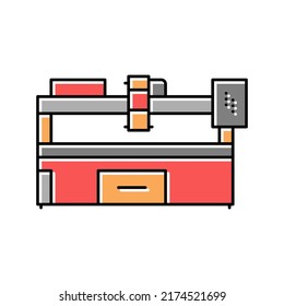 vector de icono de color del aparato de plasma. señal de los aparatos de plasma. ilustración de símbolo aislado