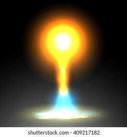 plasma splash vector