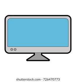 plasma tv isolated icon
