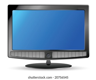 plasma tv and speakers