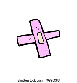 plaster cross cartoon plaster cross cartoon