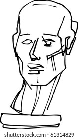 plaster head