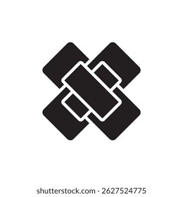plaster icon collection .design style with background