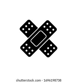 Plaster icon, logo isolated on white background