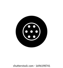 Plaster icon, logo isolated on white background