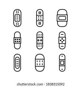 plaster icon or logo isolated sign symbol vector illustration - Collection of high quality black style vector icons
