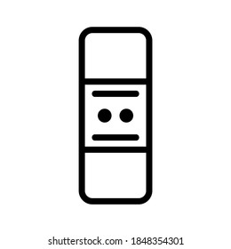 plaster icon or logo isolated sign symbol vector illustration - high quality black style vector icons
