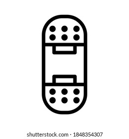 plaster icon or logo isolated sign symbol vector illustration - high quality black style vector icons

