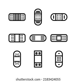plaster icon or logo isolated sign symbol vector illustration - Collection of high quality black style vector icons
