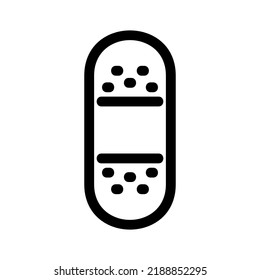 plaster icon or logo isolated sign symbol vector illustration - high quality black style vector icons
