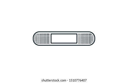 Plaster icon on white background . flat illustration of Plaster vector icon for web. icon vector illustration