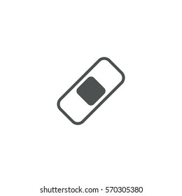 plaster icon. sign design