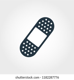 Plaster icon. Simple element illustration Plaster icon design from medicine collection. Line style icon design. Symbols for web design, apps, software, print.