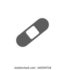 Plaster icon in trendy flat style isolated on white background. Symbol for your web site design, logo, app, UI. Vector illustration, EPS