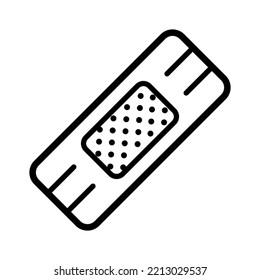 Plaster icon in trendy vector design illustration