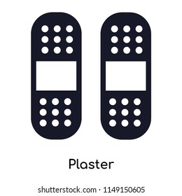 Plaster icon vector isolated on white background for your web and mobile app design, Plaster logo concept