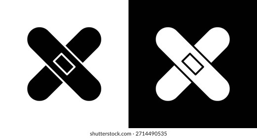 Design de silhueta de vetor de ícones de gesso. Ilustração de design gráfico plano vetorial.
