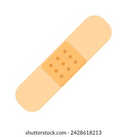 Plaster line icon. Wound, callus, bandage, pharmacy, blood, skin, cut, help, sticker, doctor, medicine. Vector line icon for business and advertising