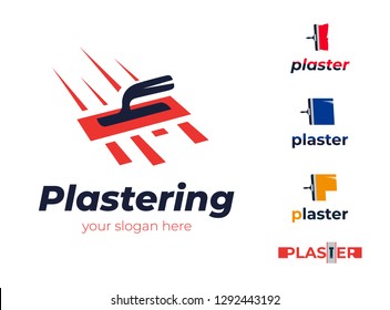 plaster logo. vector design