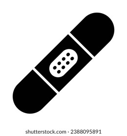 Plaster Vector Glyph Icon For Personal And Commercial Use.
