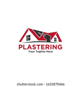 Plastering Logo for construction company Logo Template