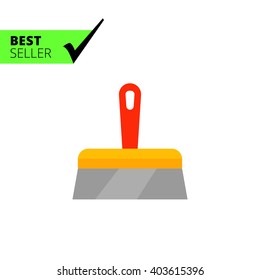 Plastering trowel icon