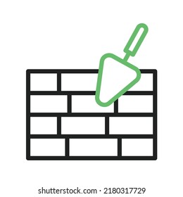 Plastering Trowel icon vector image. Can also be used for Construction Tools. Suitable for mobile apps, web apps and print media.