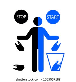 Plastic Awareness. Say no to plastic.