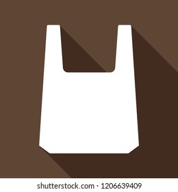 Icono de bolsa de plástico