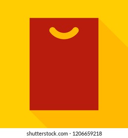 Plastic bag icon