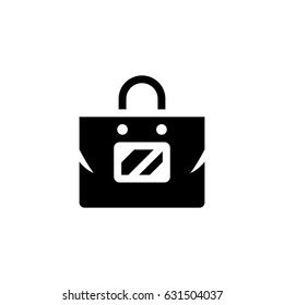 Plastic bag icon