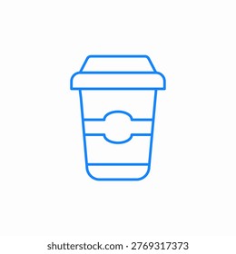 plastic bag icon sign vector