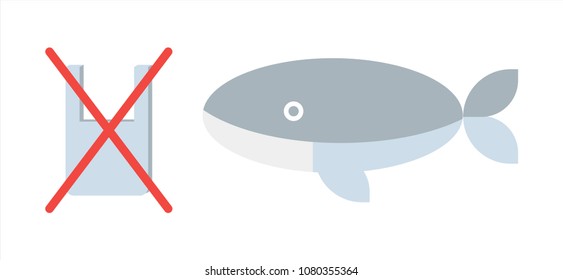 plastic bag kills whales