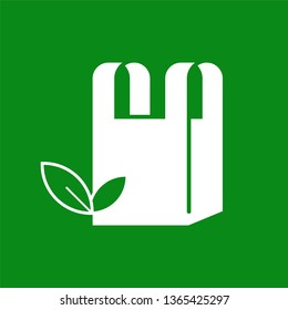 Plastic Bag Sea Ocean River Water Pollution Problem Icon Set	
