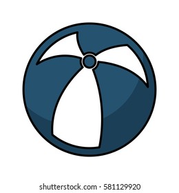 plastic balloon isolated icon