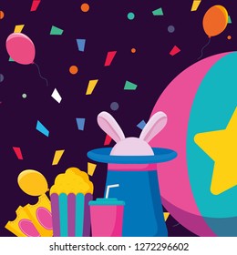 plastic balloon with star
