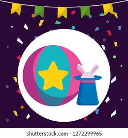 plastic balloon with star