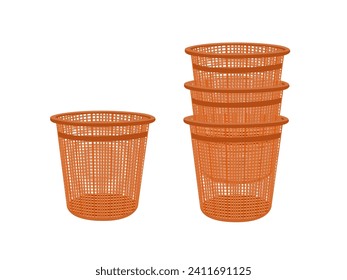 Cesta de plástico para guardar las cosas